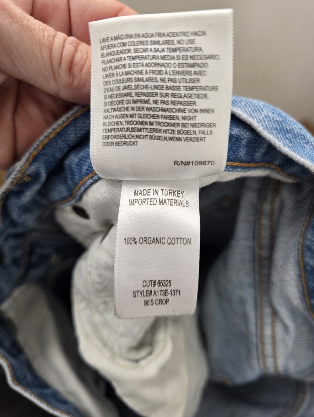 Agolde Light Blue Relaxed Jeans - Women's - Picture 8 of 9